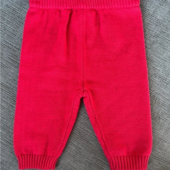 NWt Edgehill Collection newborn Boy Round Neck Long Sleeve Fairisle sweater set - Picture 6 of 8